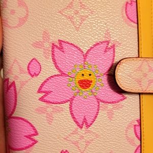 Pink Beige Limited Edition Cherry Blossom Wallet